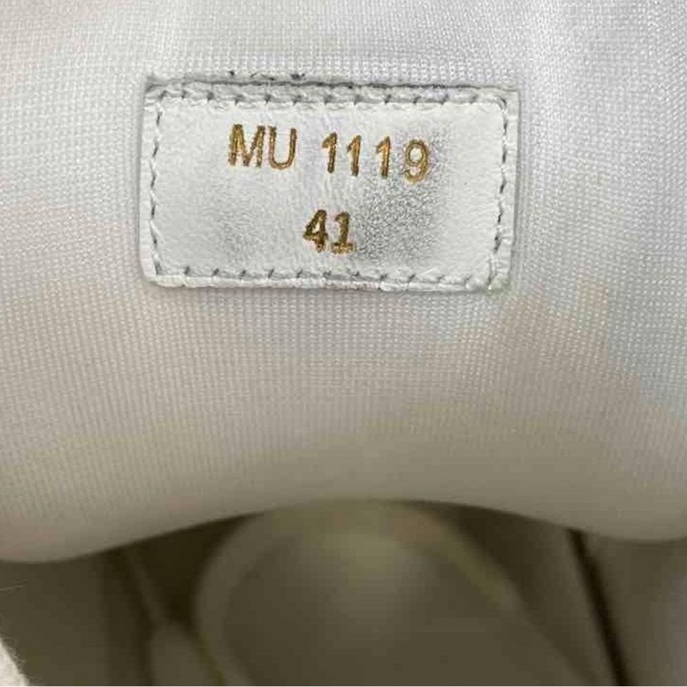 Celine Paris White Mid Leather MU 1119 Sneaker - Picture 14 of 16